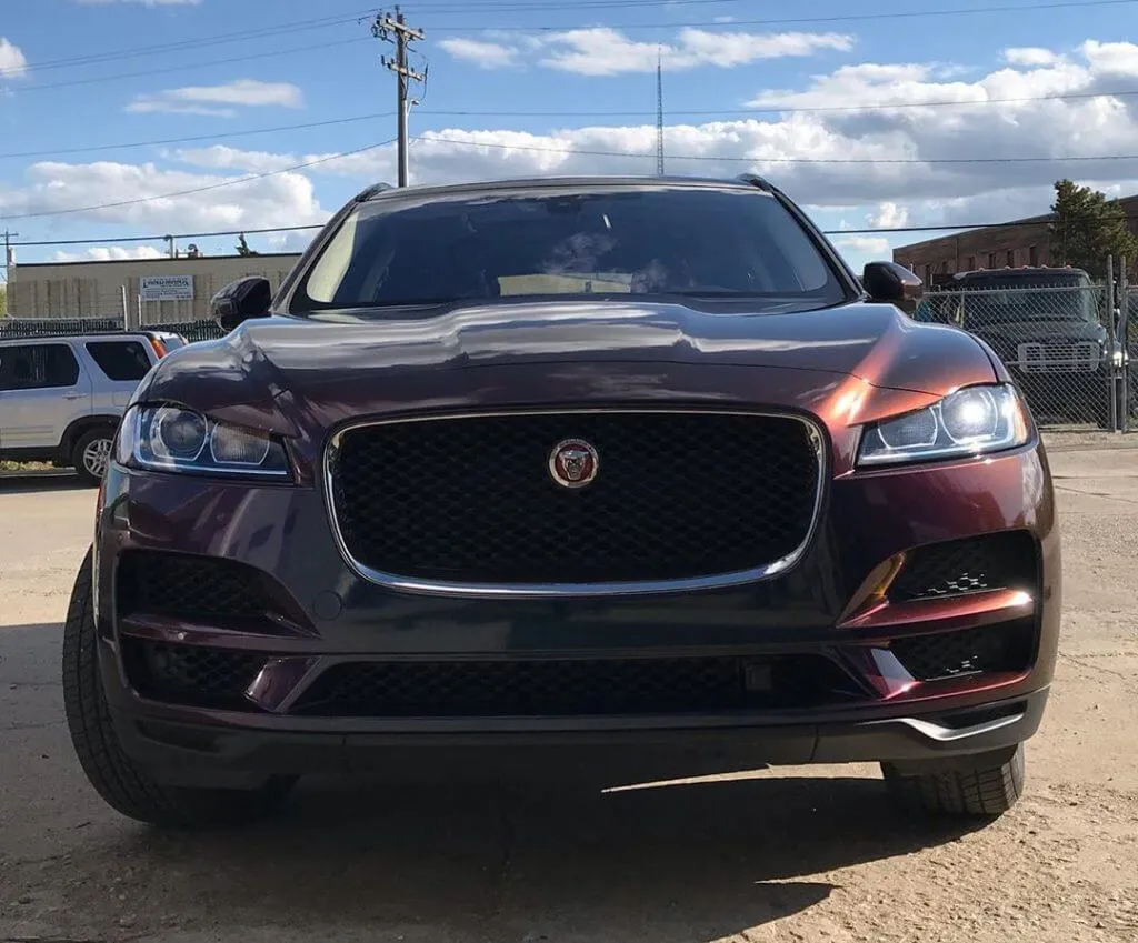 Jaguar Car Wrap