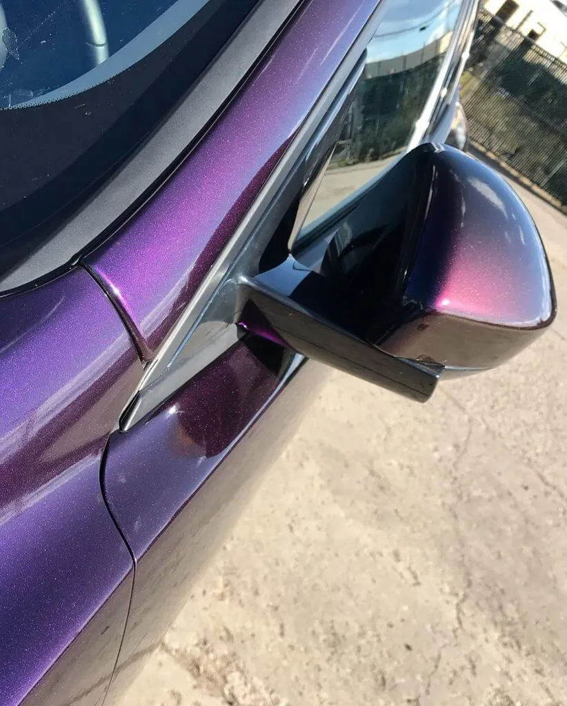 Wrap Vinyl on Side Mirrors