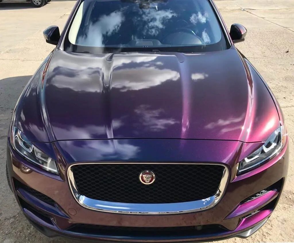 Jaguar Car Wrap