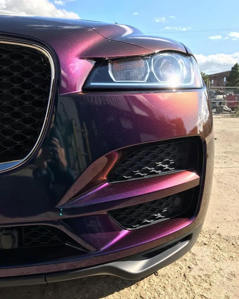 Jaguar Car Wrap