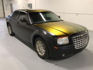 Gold Wrap Hood Chrysler 3000