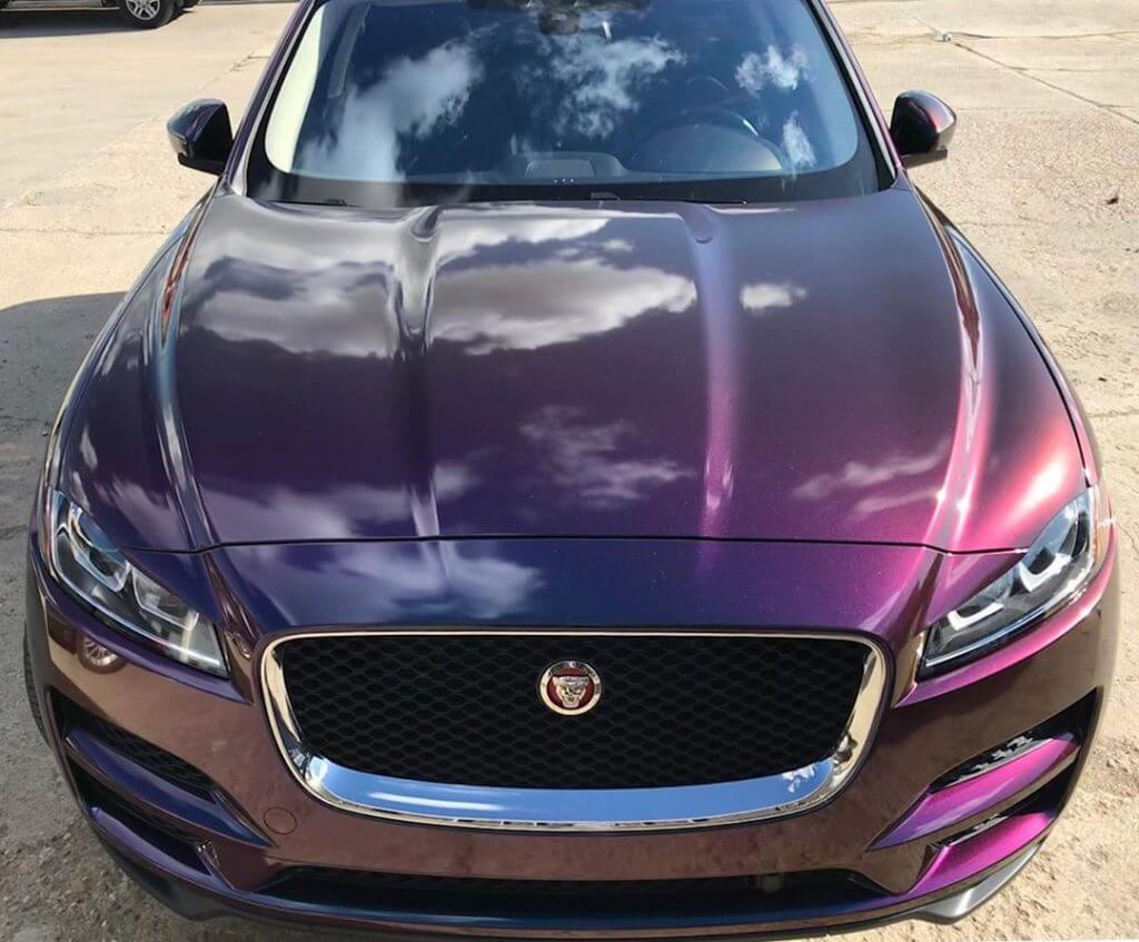 Jaguar Car Wrap