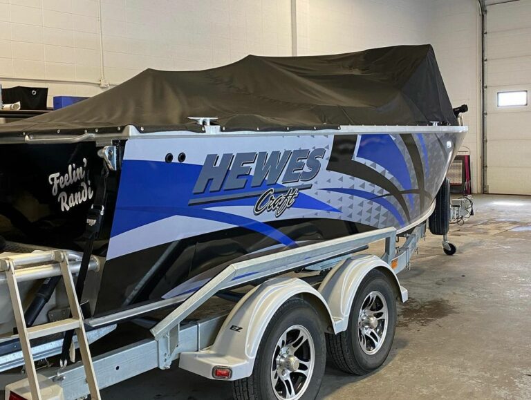 Custom boat wraps