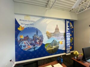 Custom Wall Wrap Edmonton