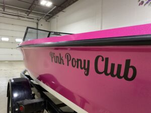 Boat Wrap and Decals