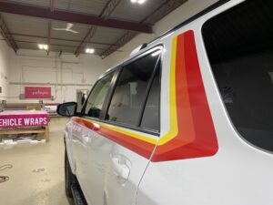 Factory Stripe Installation